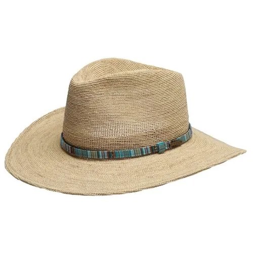 Шляпа STETSON арт. 3698517 WESTERN RAFFIA CROCHET (кремовый), размер 59