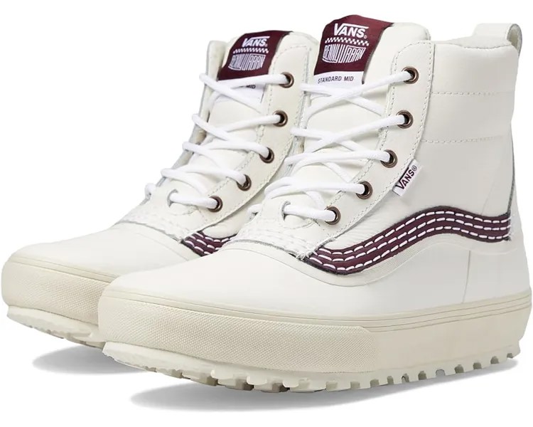 Ботинки Vans Standard Mid MTE, цвет Benny Urban Marshmallow/Burgundy