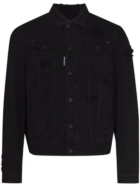 Dsquared2 джинсовая куртка с логотипом