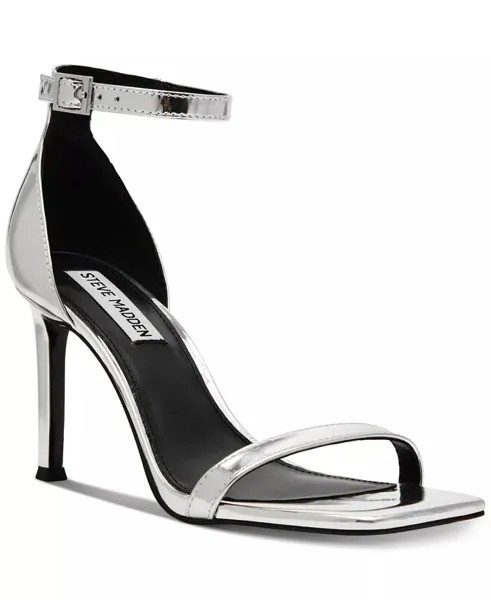 Женские двухсекционные босоножки на шпильке с шипами Steve Madden, желтый