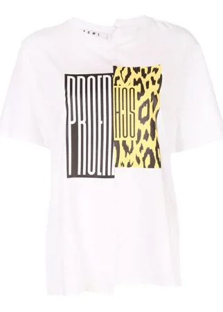Proenza Schouler White Label футболка с логотипом