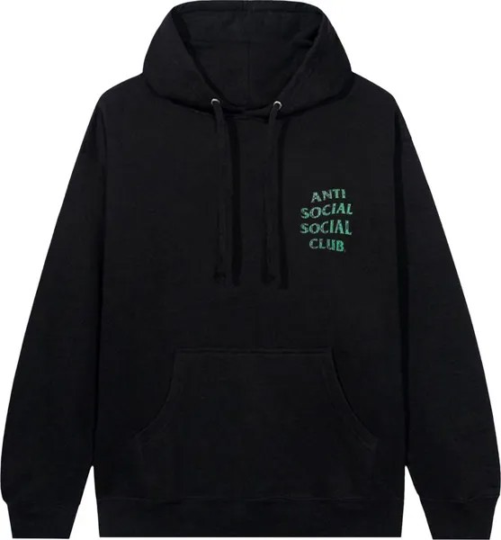 Худи Anti Social Social Club Glitch Hoodie 'Black', черный