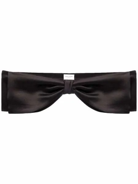 Saint Laurent пояс с бантом