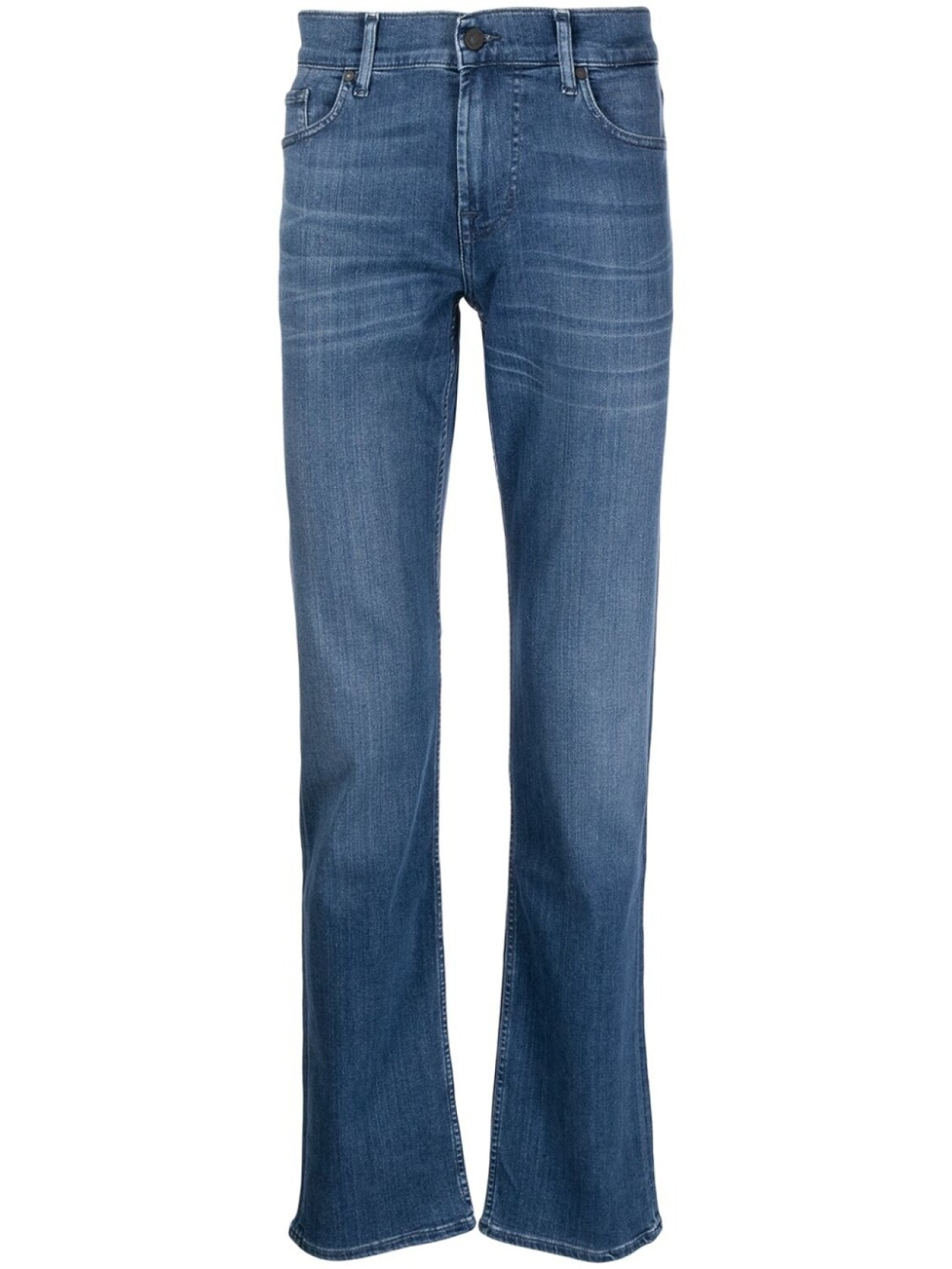 7 For All Mankind прямые джинсы Standard, синий