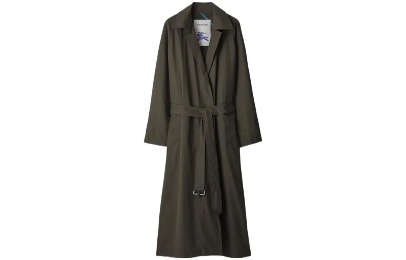 Тренчкот мужской зеленый Burberry, зеленый