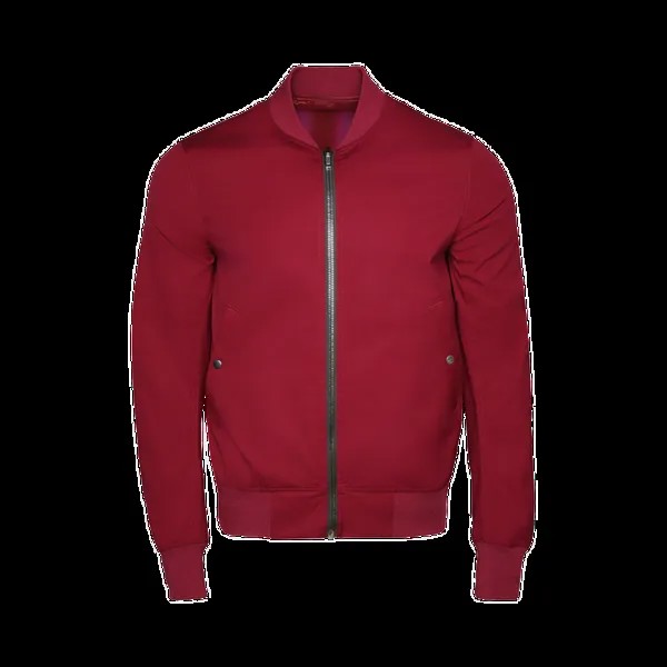 Куртка Rick Owens Reversible Bomber 'Fuchsia/Fuchsia Plaid', розовый