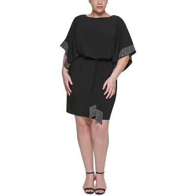 Женское коктейльное и вечернее платье из джерси Jessica Howard Plus BHFO 5739