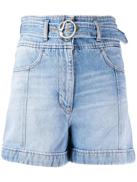 Just Cavalli джинсовые шорты с завышенной талией