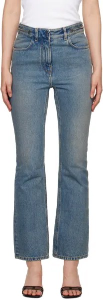 Синие джинсы с цепочкой Givenchy