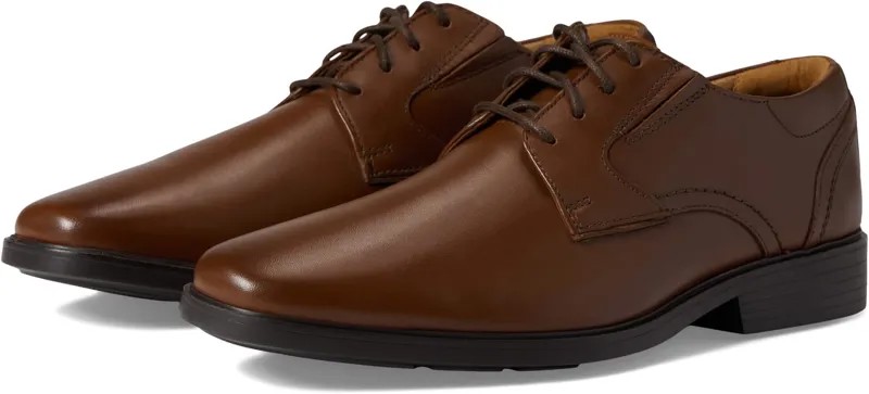 Оксфорды Clarkslite Low Clarks, светло-коричневая кожа