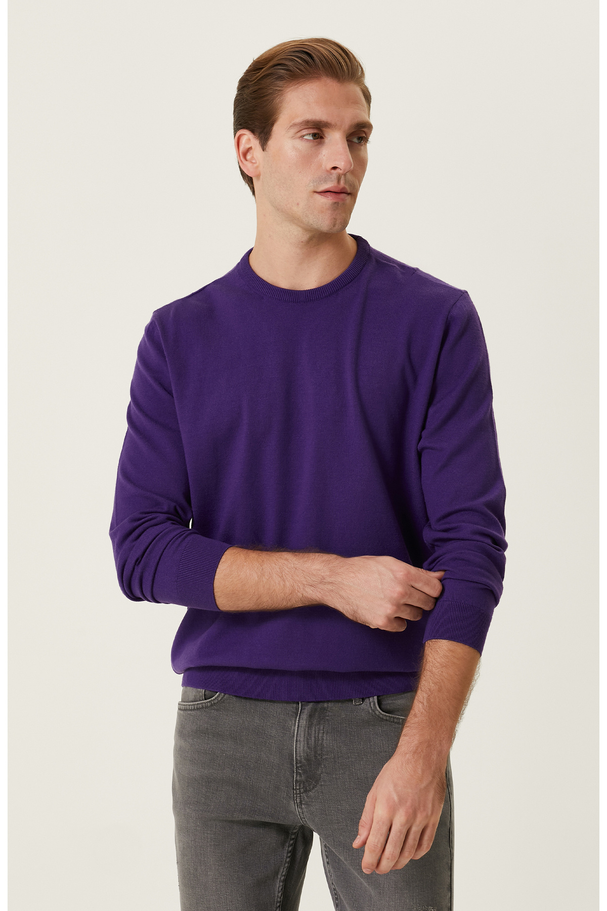 Фиолетовый свитер Network, фиолетовый