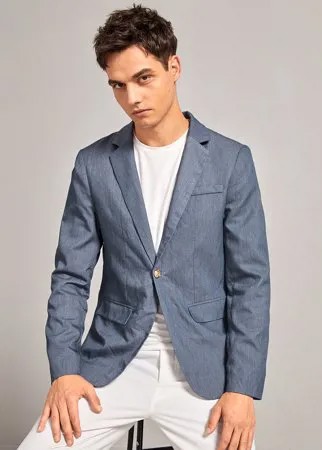 Пиджак с одной пуговицей для мужчины