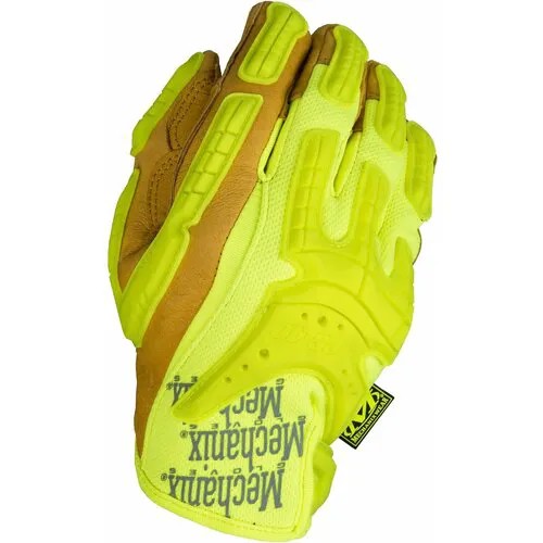 Перчатки Mechanix, бежевый, желтый