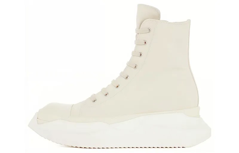 RICK OWENS Fogachine Lifestyle Shoes Men High-top White