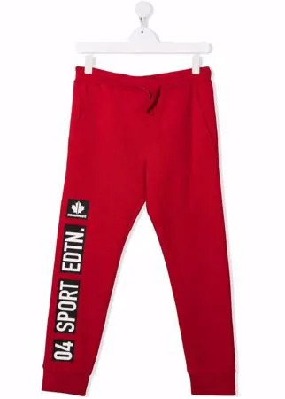 Dsquared2 Kids спортивные брюки с логотипом