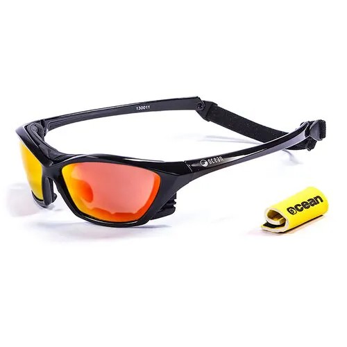 Солнцезащитные очки OCEAN OCEAN Lake Garda Black / Revo Orange Polarized lenses, черный