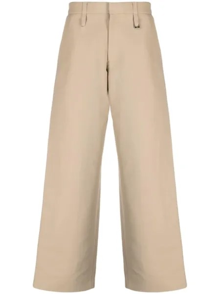 Jacquemus широкие брюки Le Piccinni, нейтральный цвет