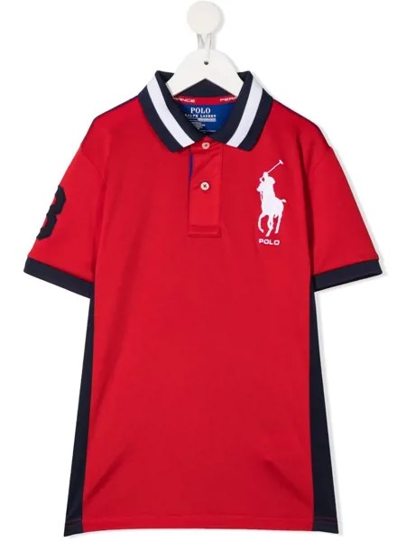 Ralph Lauren Kids рубашка поло с вышитым логотипом