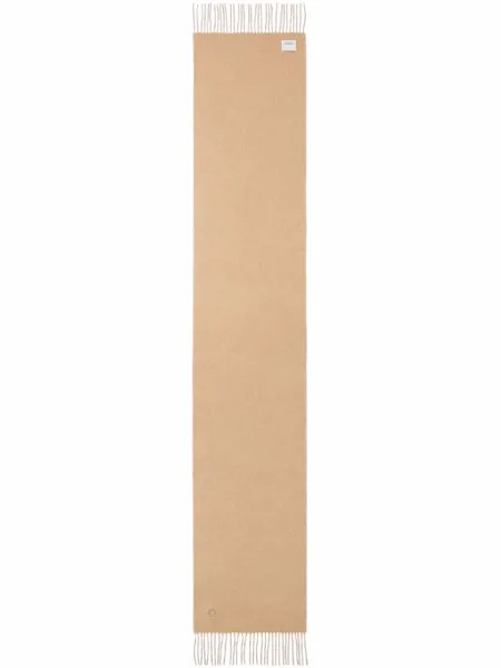 Burberry кашемировый шарф с монограммой