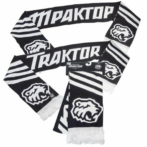 Шарф Atributika & Club, черный, белый