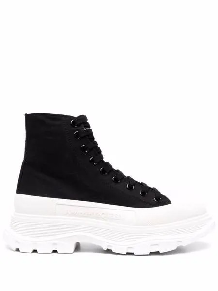 Alexander McQueen кеды Tread Slick на платформе