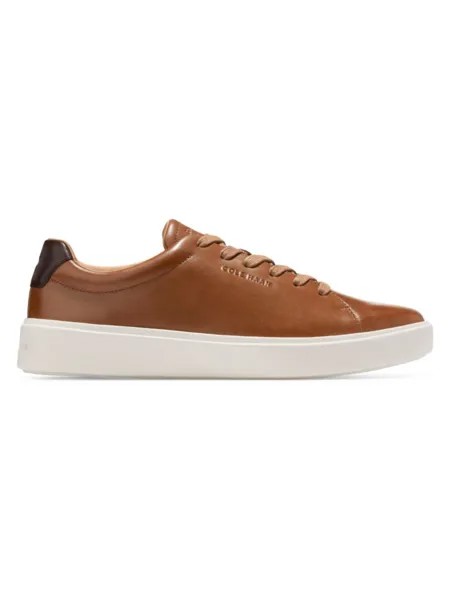 Кожаные кроссовки Grand Crosscourt Traveller Cole Haan, цвет British Tan