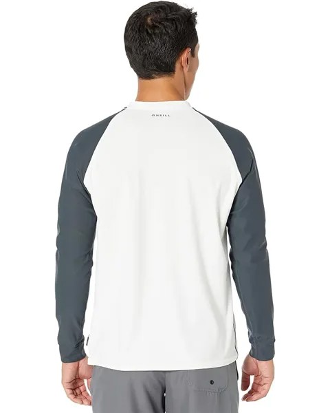 Рубашка O'Neill 24-7 Traveler Long Sleeve Sun Shirt, цвет White/Graphite