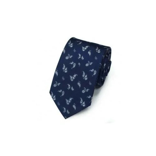 Оригинальный синий галстук из шелка Laura Biagiotti 833773