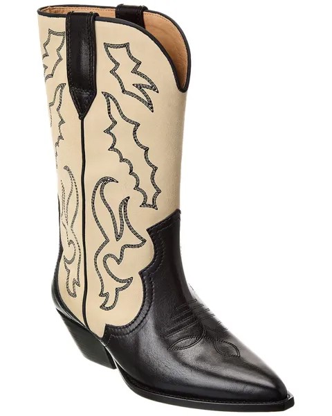 Кожаные ботинки Isabel Marant Duerto, черный