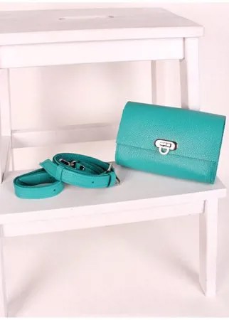 Женская поясная сумка из кожи A008 tiffany mini grain Divalli