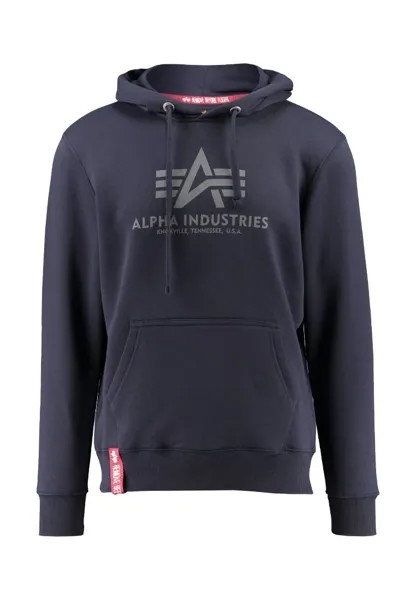 Толстовка Foil Alpha Industries, цвет marine