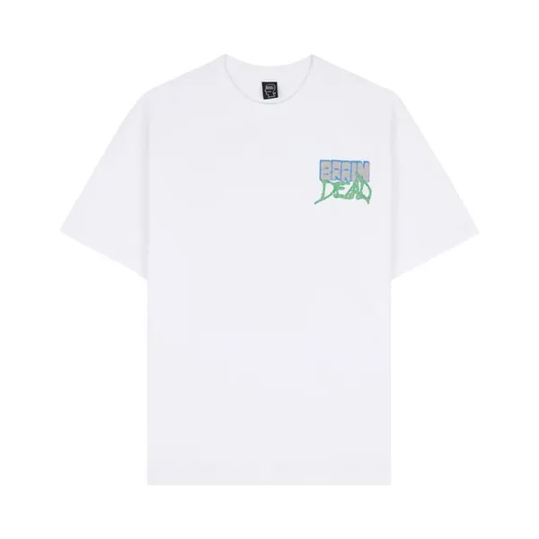 Футболка Brain Dead Psychosis T-Shirt 'White', белый