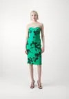 Платье из джерси KIM BANDEAU MIDI DRESS Wal G., зеленый