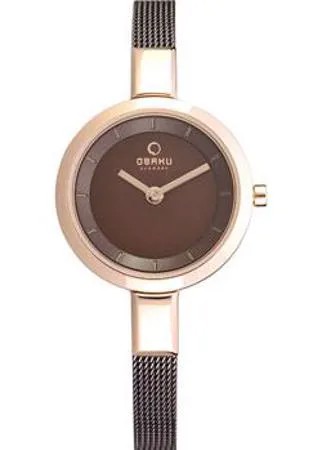 Fashion наручные  женские часы Obaku V129LXVNMN. Коллекция Mesh