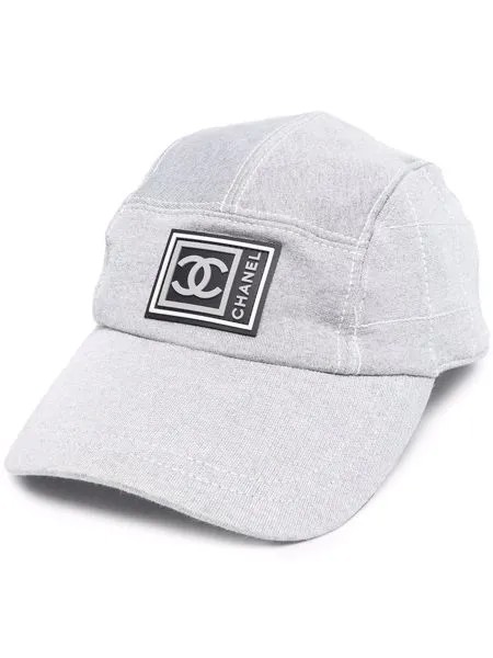 Chanel Pre-Owned бейсболка CC Sports Line 2000-х годов