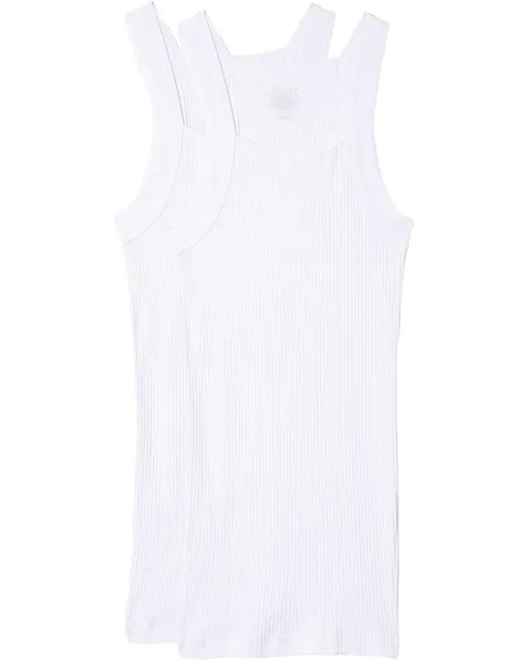 Майка 2(X)IST 2-Pack ESSENTIAL Square-Cut Tank, цвет White 1