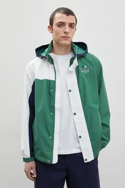 Ветровка мужская Finn Flare FBD210153 зеленая XL