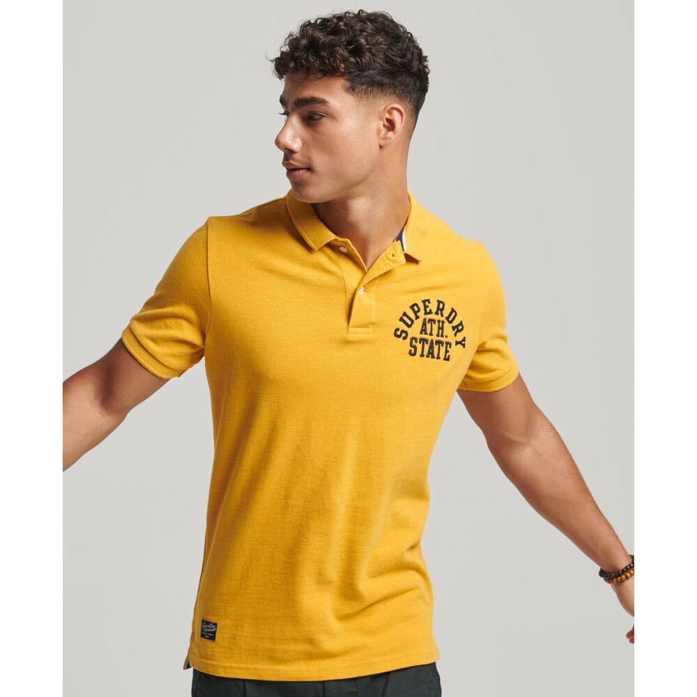 Поло Superdry Vintage Superstate, желтый