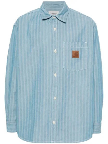 Carhartt WIP куртка-рубашка Menard, синий
