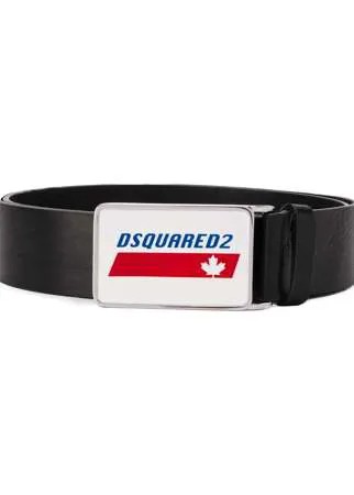 Dsquared2 ремень с металлическим логотипом