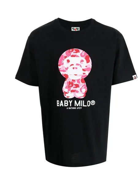 A BATHING APE® Baby Milo cotton T-shirt