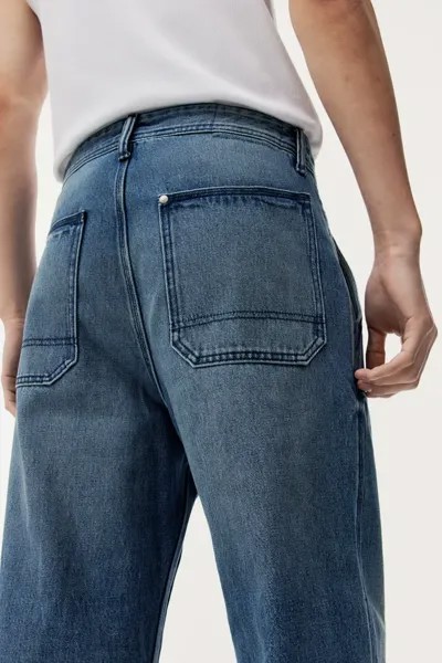Свободные джинсы H&M, синий