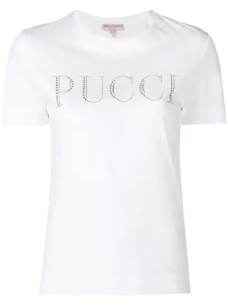 Emilio Pucci футболка с логотипом