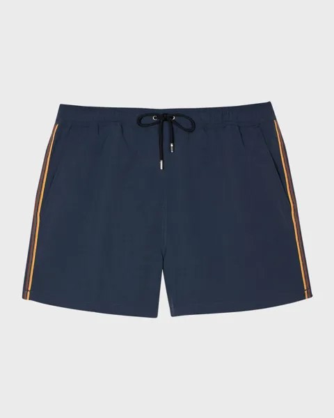 Мужские плавки с полосками по бокам Paul Smith, цвет Blue