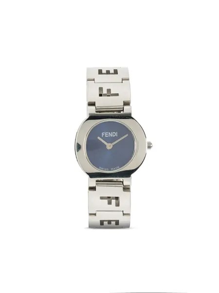 Fendi Pre-Owned наручные часы с круглым циферблатом