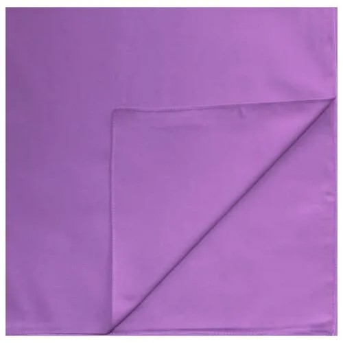 Бандана однотонная, цвет фиолетовый 60 х 60 см