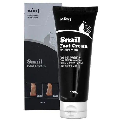 Kims Улиточный крем для ног Snail Foot Cream 100 г