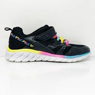 Fila Boys Cryptonic 7 3RM01440-992 Черные кроссовки для бега, размер 2