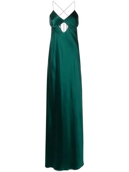 Michelle Mason платье с вырезом