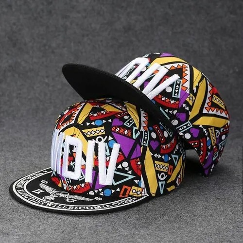 Бейсболка*Снепбек*Snapback - Разноцветная